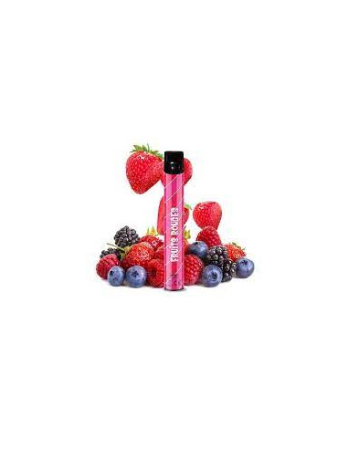 E-CIG JETABLE WPUFF - LIQUIDEO - FRUITS ROUGES - SN 600 PUFFS
