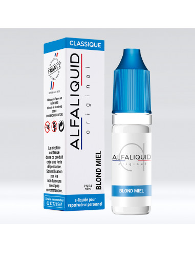 E-LIQUIDE ALFALIQUID ORIGINAL BLOND MIEL10 ML 