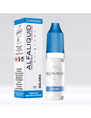 E-LIQUIDE ALFALIQUID ORIGINAL CLASSIQUE - MALAWIA 10 ML